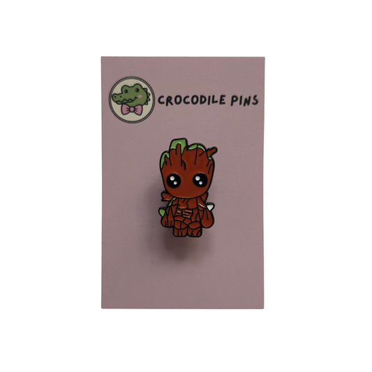 Tree Creature Pin Badge
