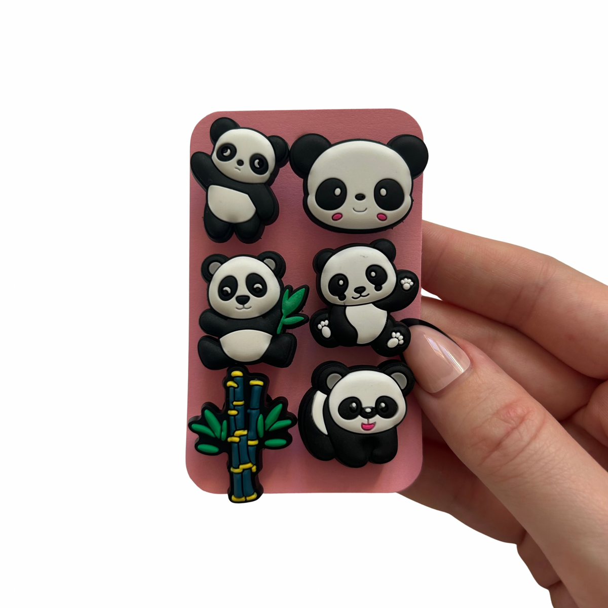 Panda Shoe Charms