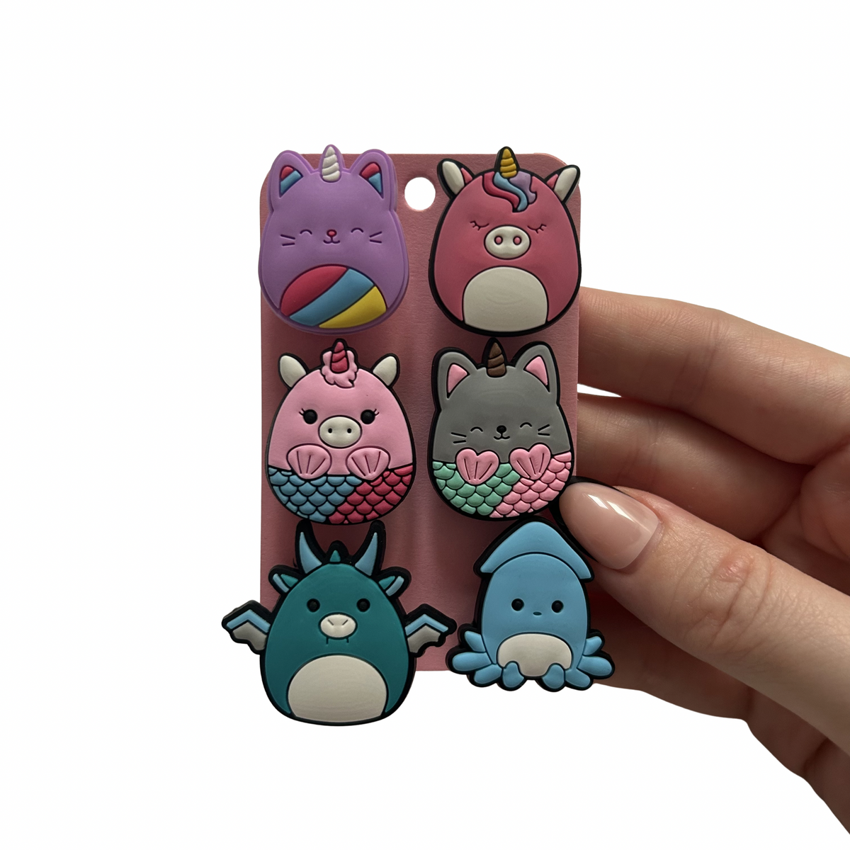 Squish Animals Shoe Charms