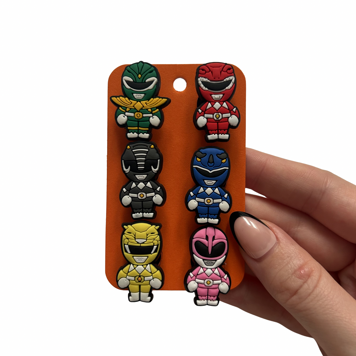 Power Rangers Shoe Charms