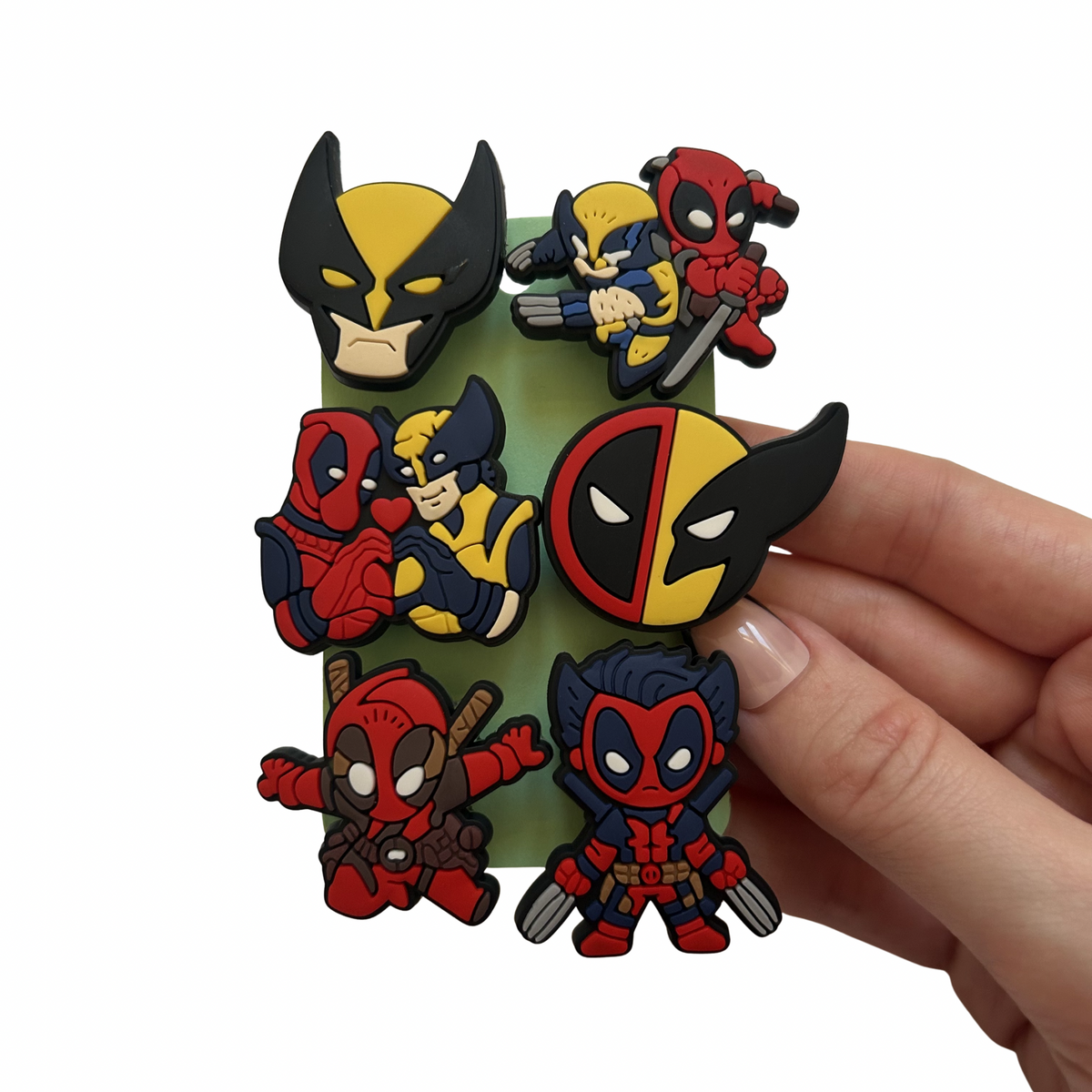 Superhero Shoe Charms