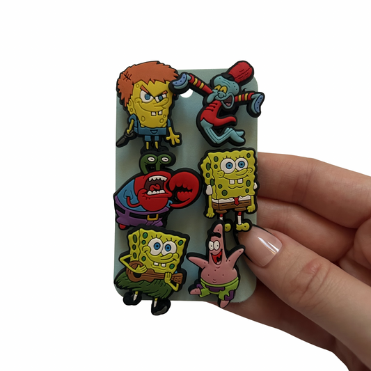 Sponge Shoe Charms