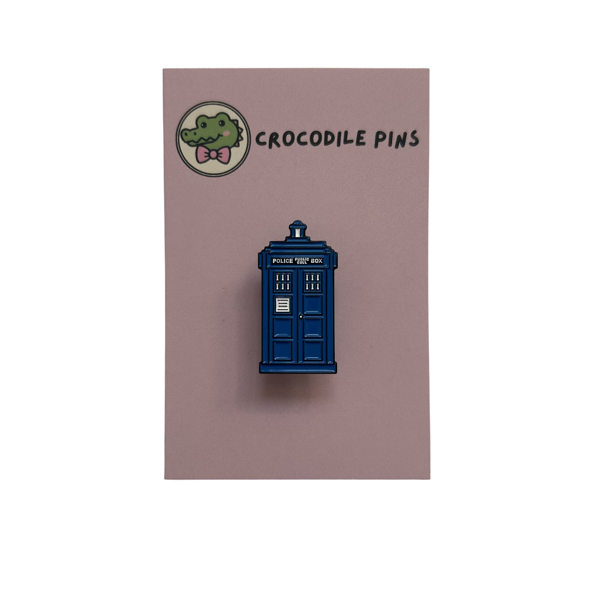 Police Box Pin Badge