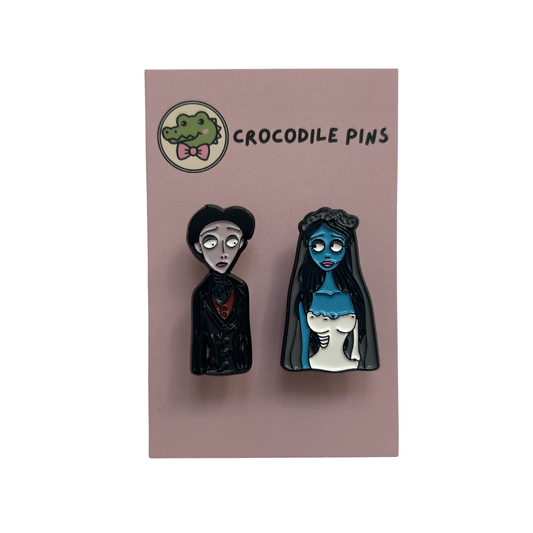 Corpse Bride Pin Badges