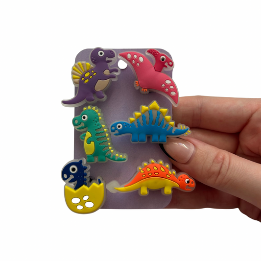 Dinosaur Shoe Charms