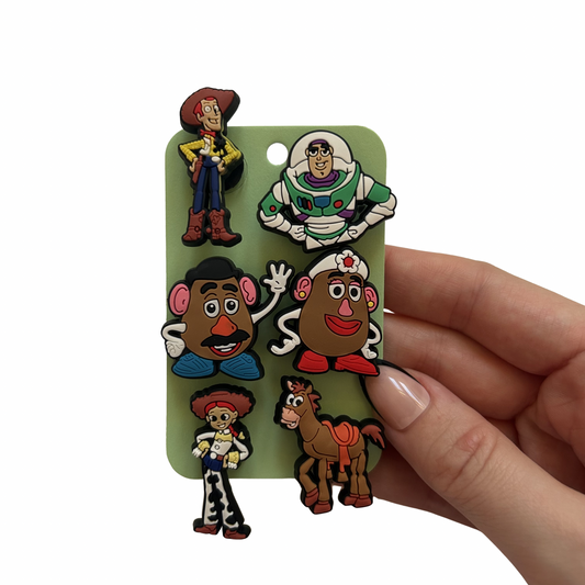 Toy Tales Shoe Charms