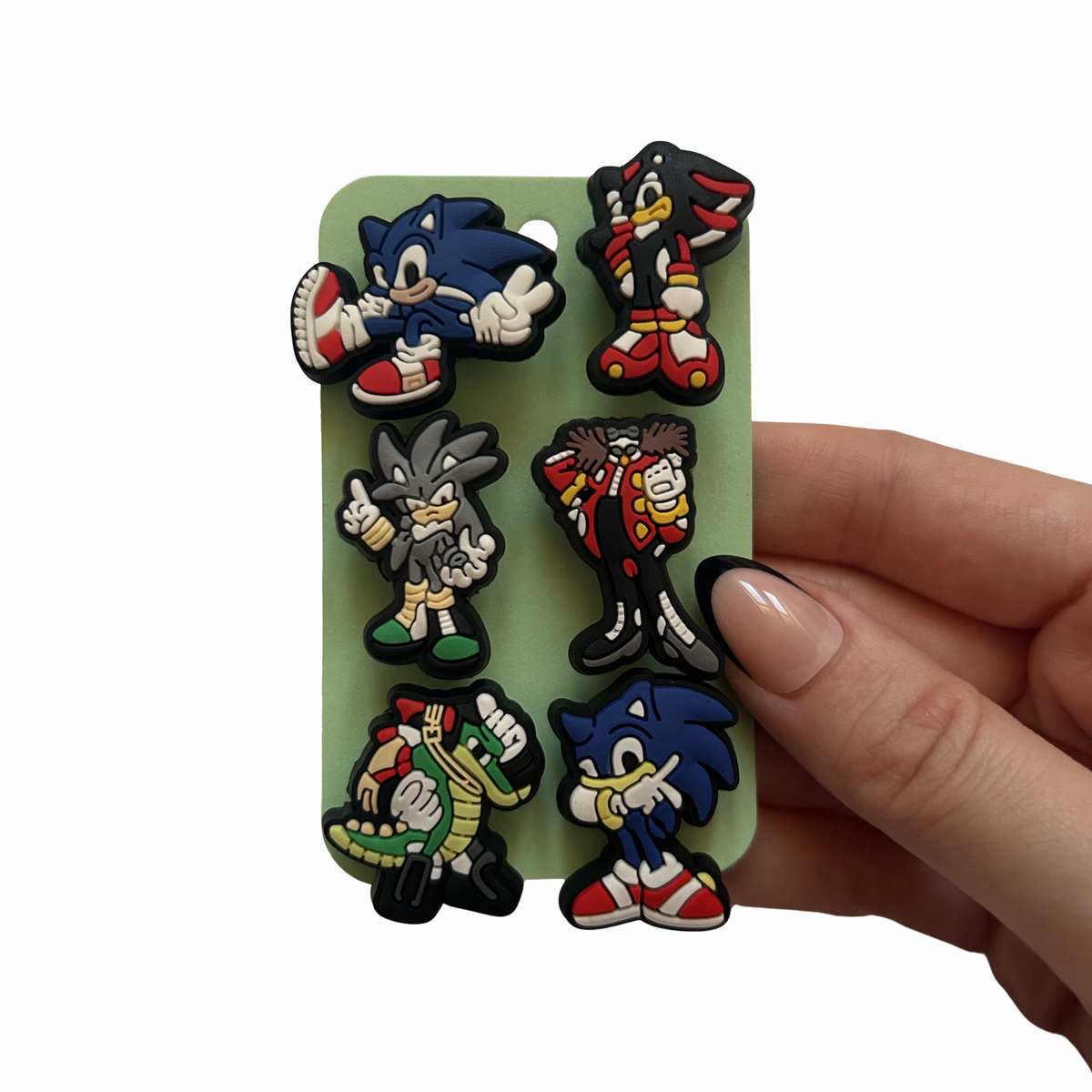 Blue Hedgehog Shoe Charms