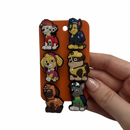 Super Dogs Shoe Charms