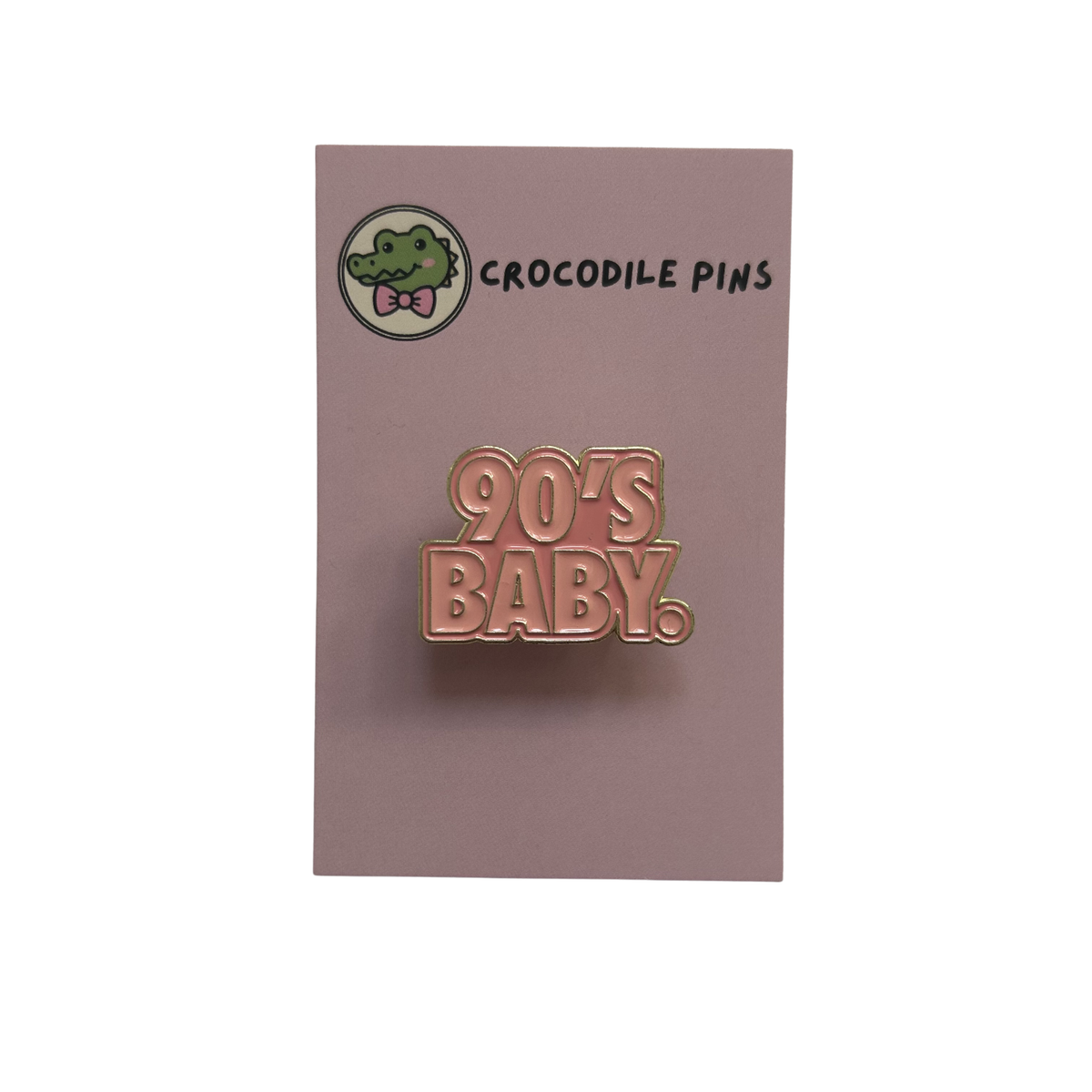 90s Baby Pin Badge