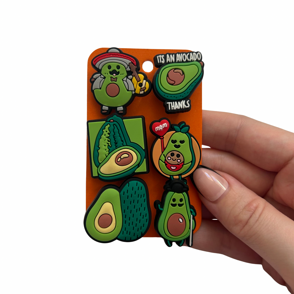 Avocado Shoe Charms