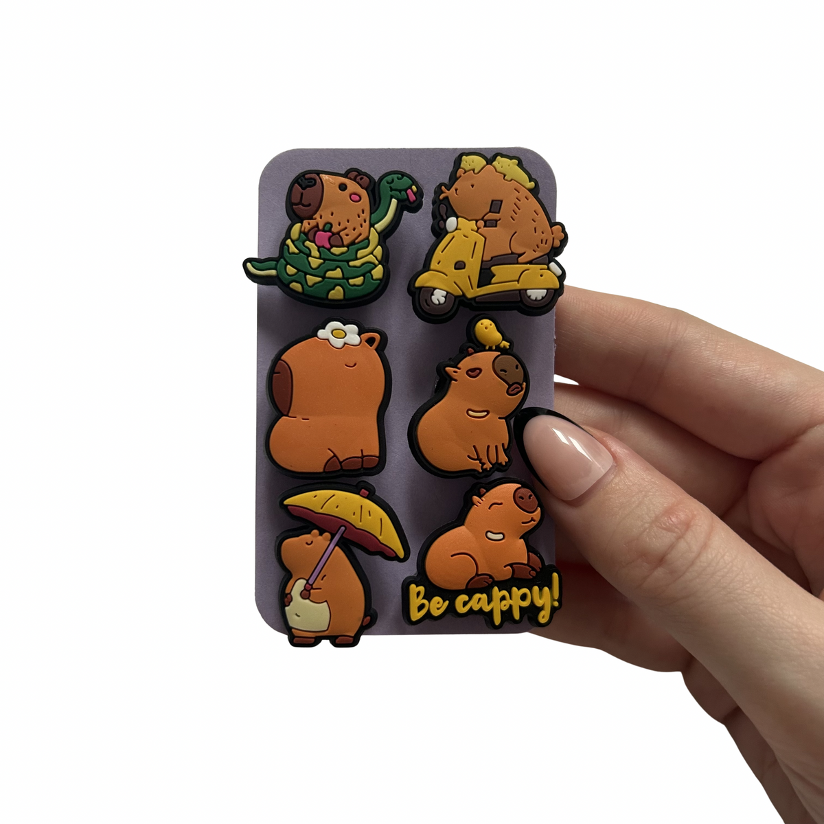 Capybara Shoe Charms