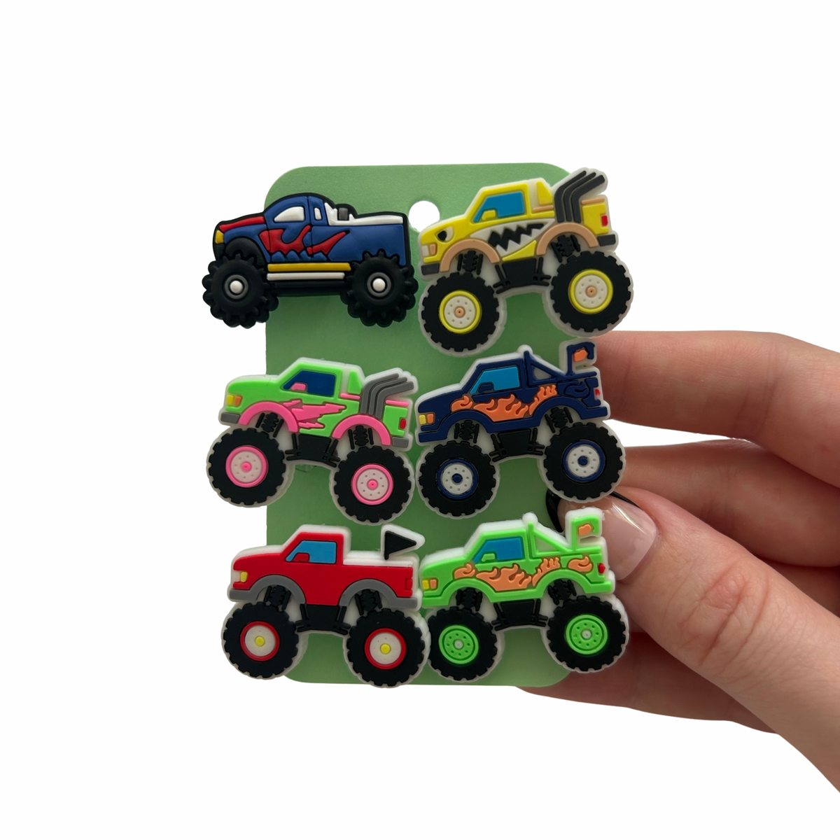 Monster Truck Shoe Charms