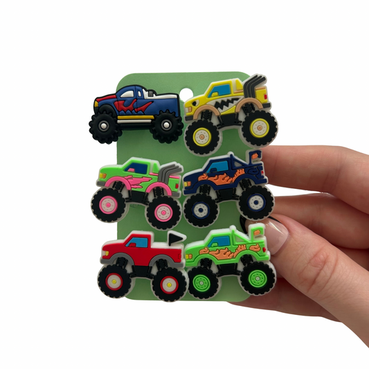 Monster Truck Shoe Charms