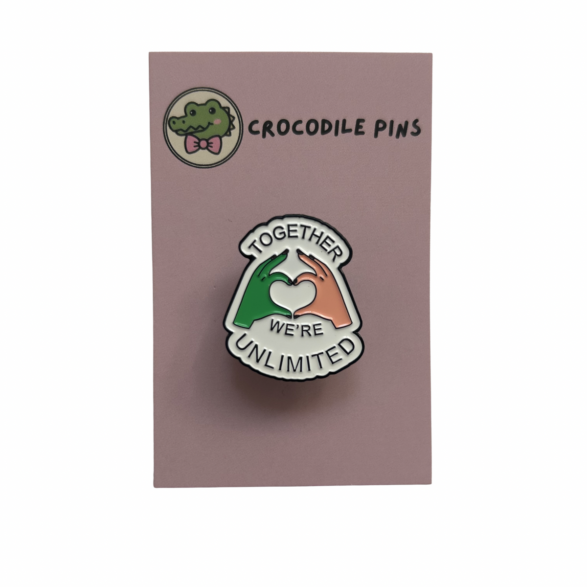 Together we're unlimited Pin Badge