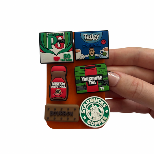Drinks Shoe Charms