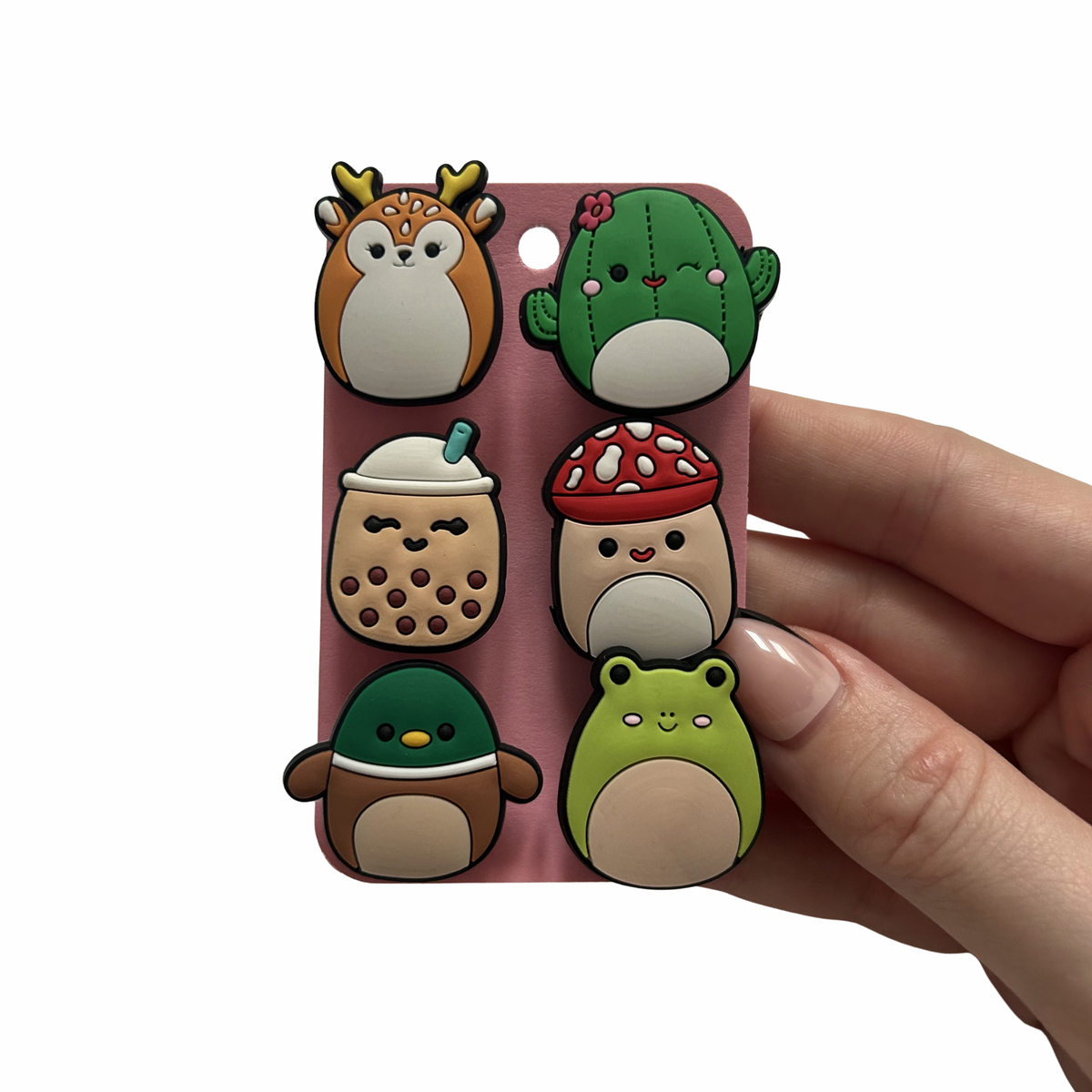 Squish Animals Shoe Charms