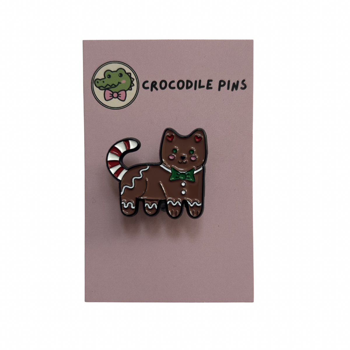 Gingerbread Pin Badge