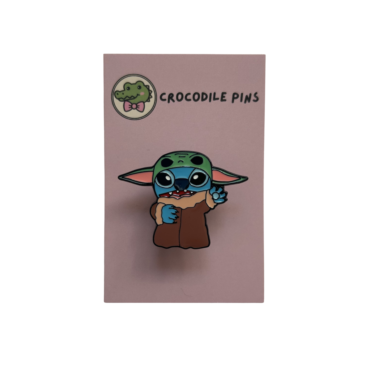 Green Alien Pin Badge