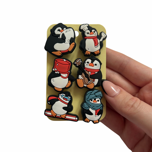 Penguin Shoe Charms