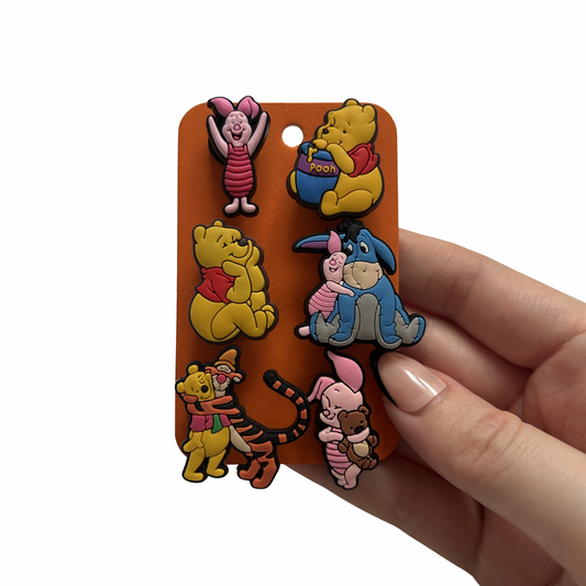 Honey Bear Shoe Charms