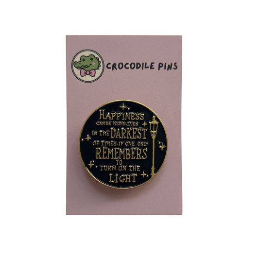 Wizard Streetlamp Pin Badge