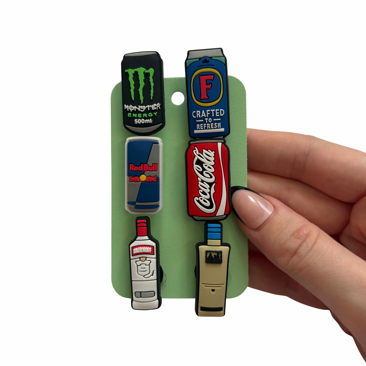Drinks Shoe Charms
