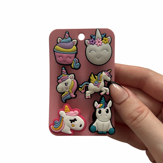 Unicorn Shoe Charms