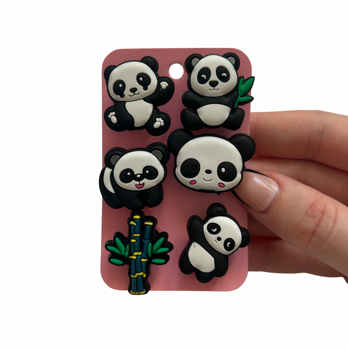 Panda Shoe Charms