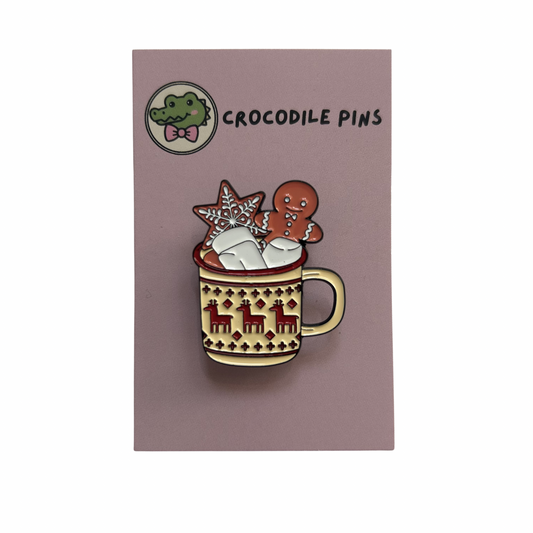 Hot Chocolate Pin Badge