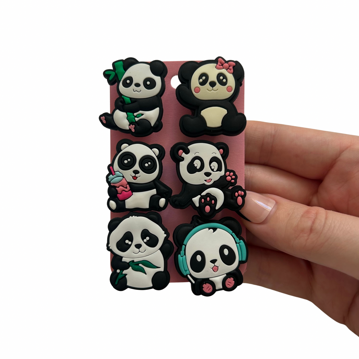 Panda Shoe Charms