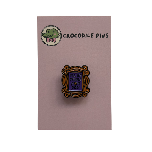 Friends Door Peephole Pin Badge