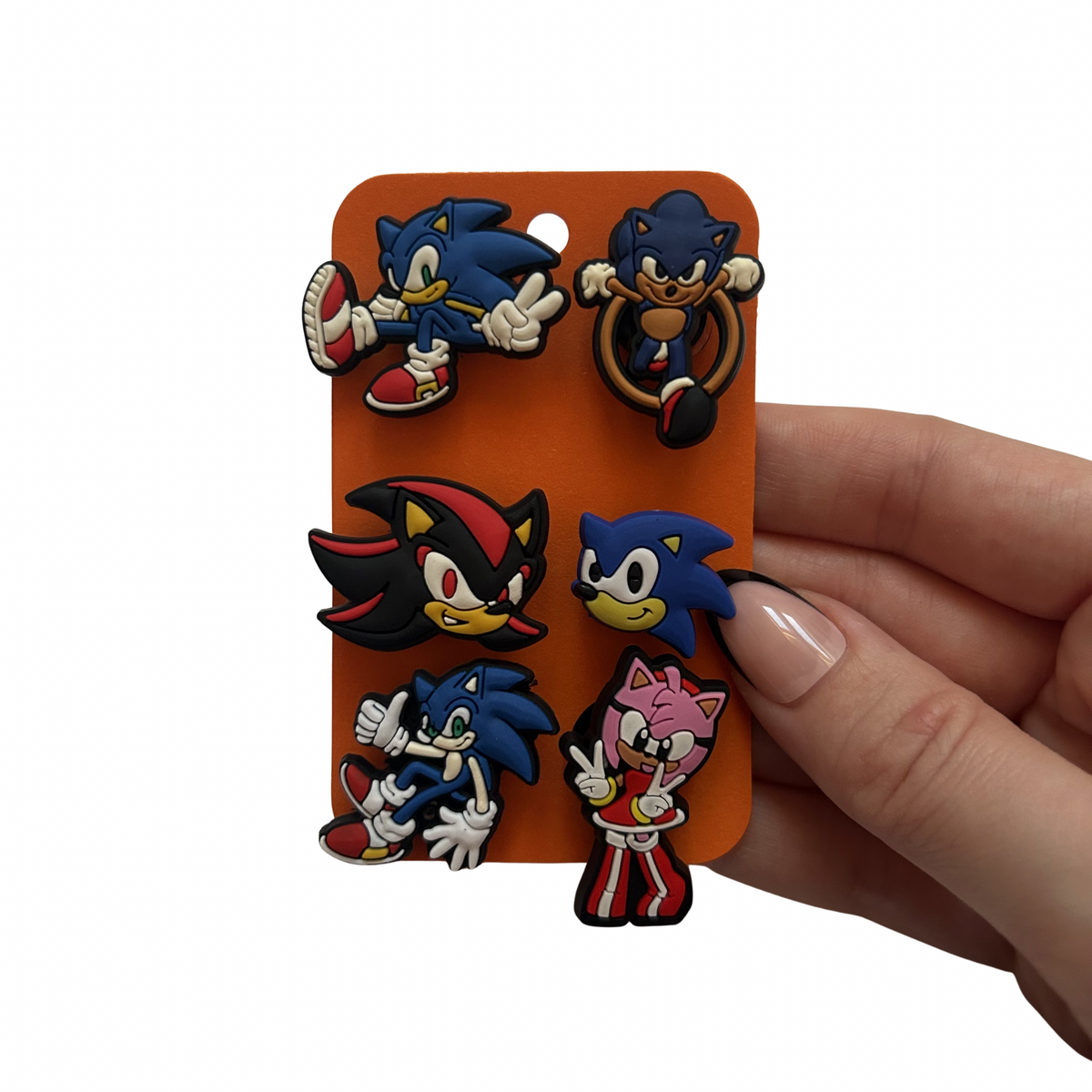 Blue Hedgehog Shoe Charms