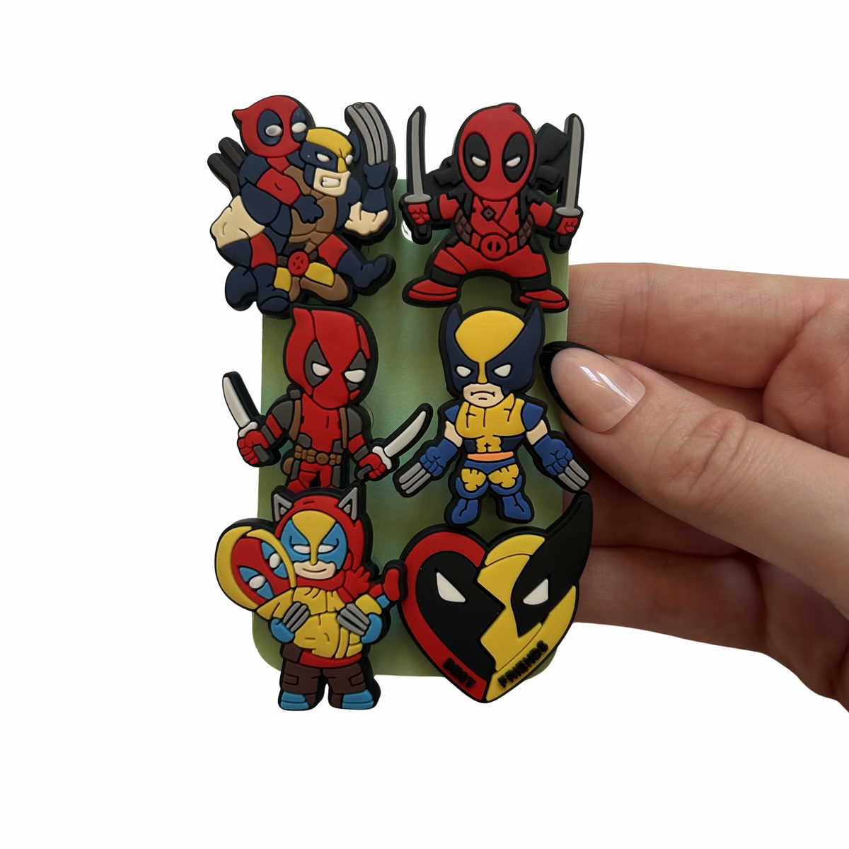 Superhero Shoe Charms