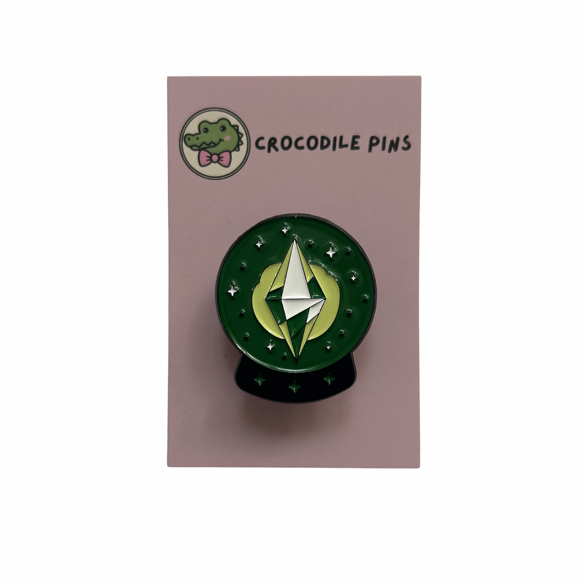 Crystal Ball Plumbob Pin Badge