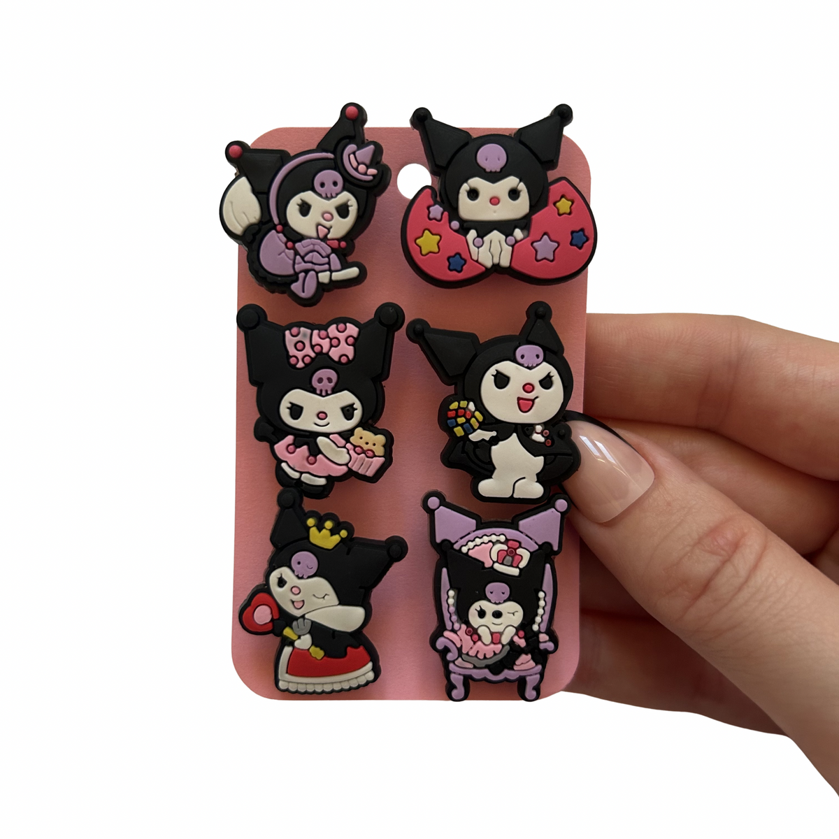 Black Rabbit Shoe Charms