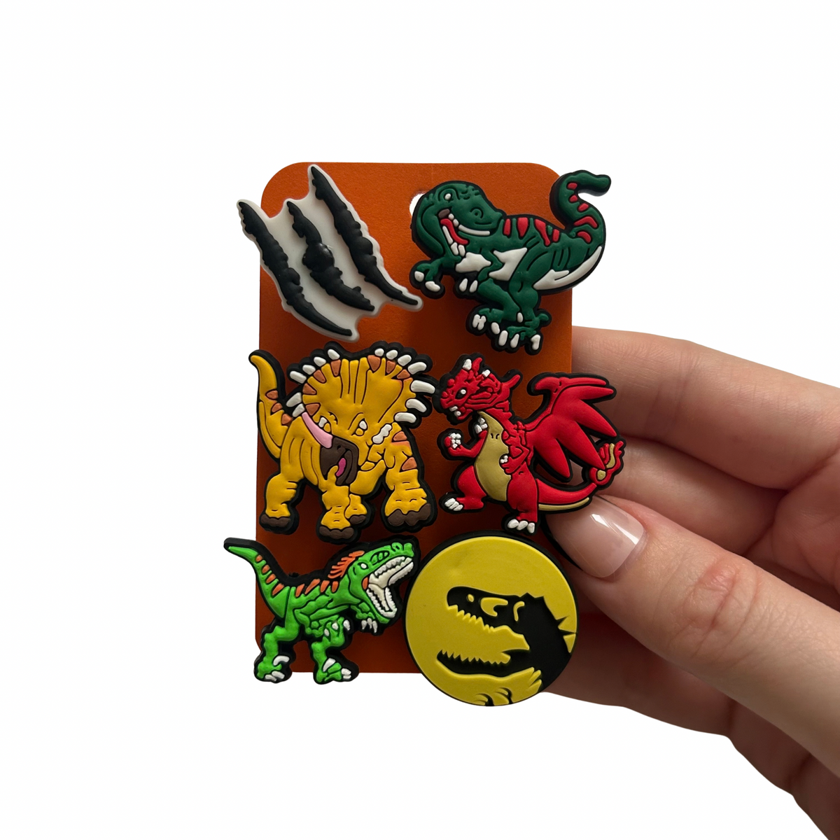 Dinosaur Shoe Charms