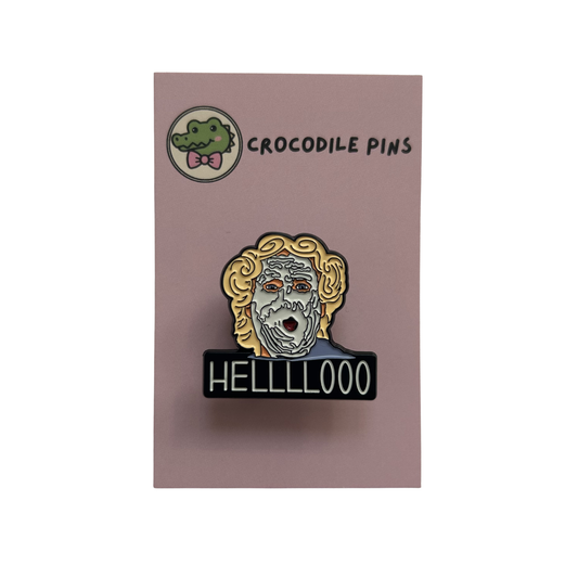 Hello! Pin Badge