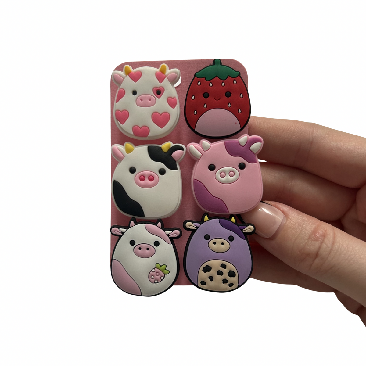 Squish Animals Shoe Charms