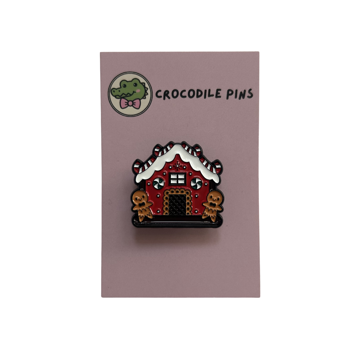 Gingerbread Pin Badge