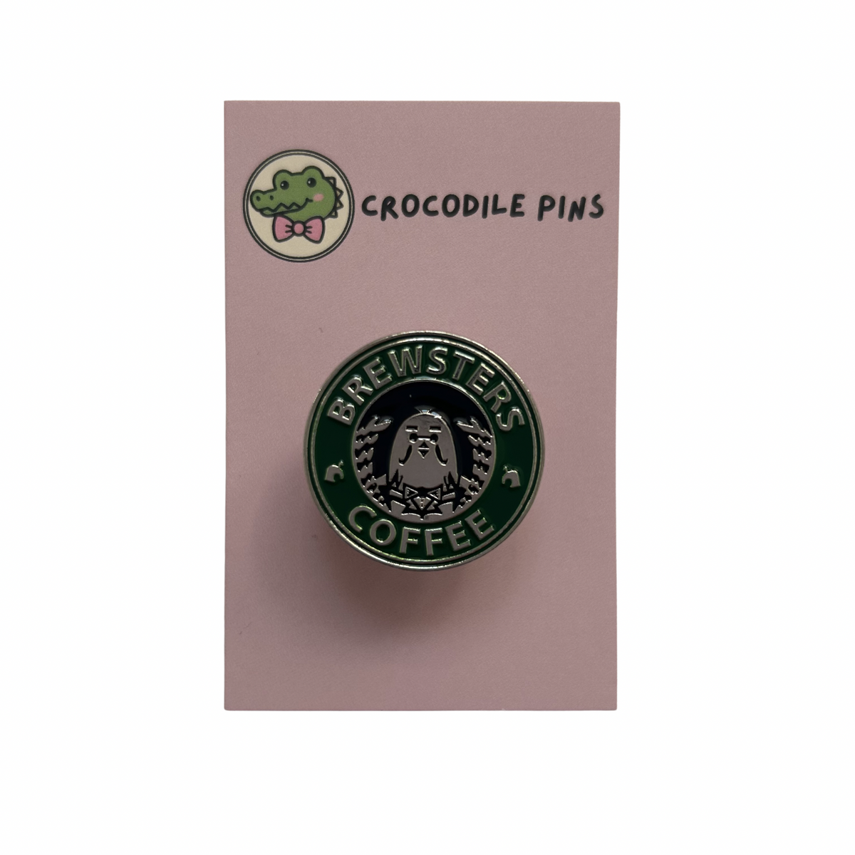 Brewsters Coffee Pin Badge