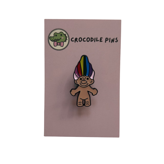 Troll Doll Pin Badge