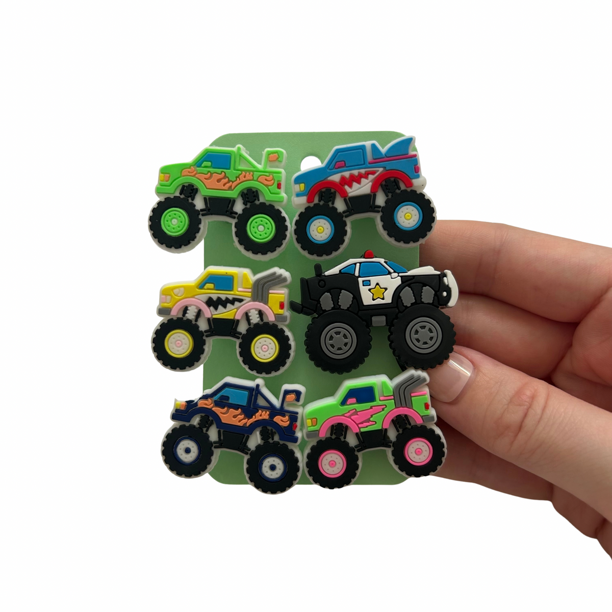 Monster Truck Shoe Charms