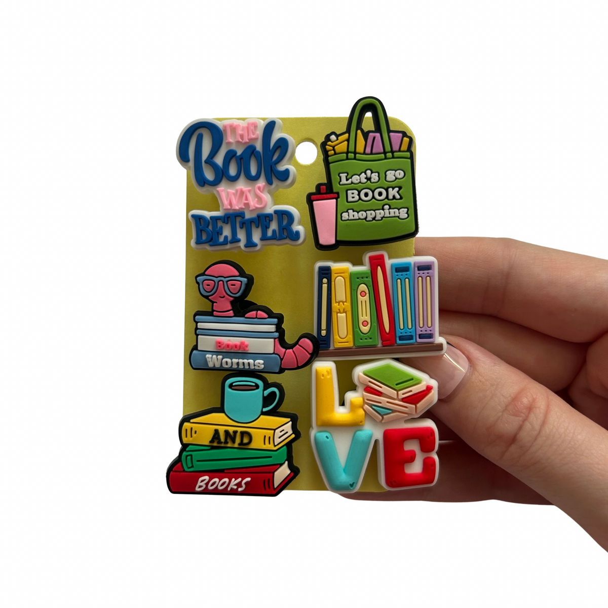 Reading Shoe Charms