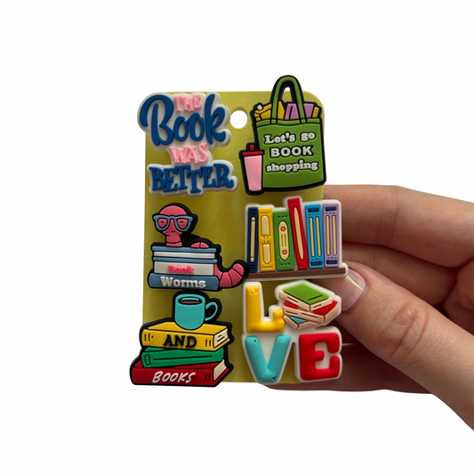 Reading Shoe Charms