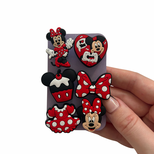 Mouse Shoe Charms