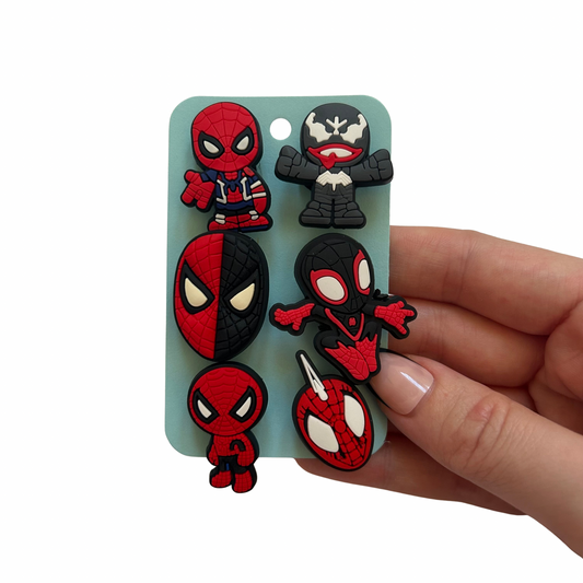 Superhero Shoe Charms