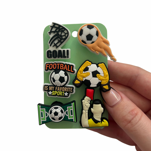 Football Shoe Charms