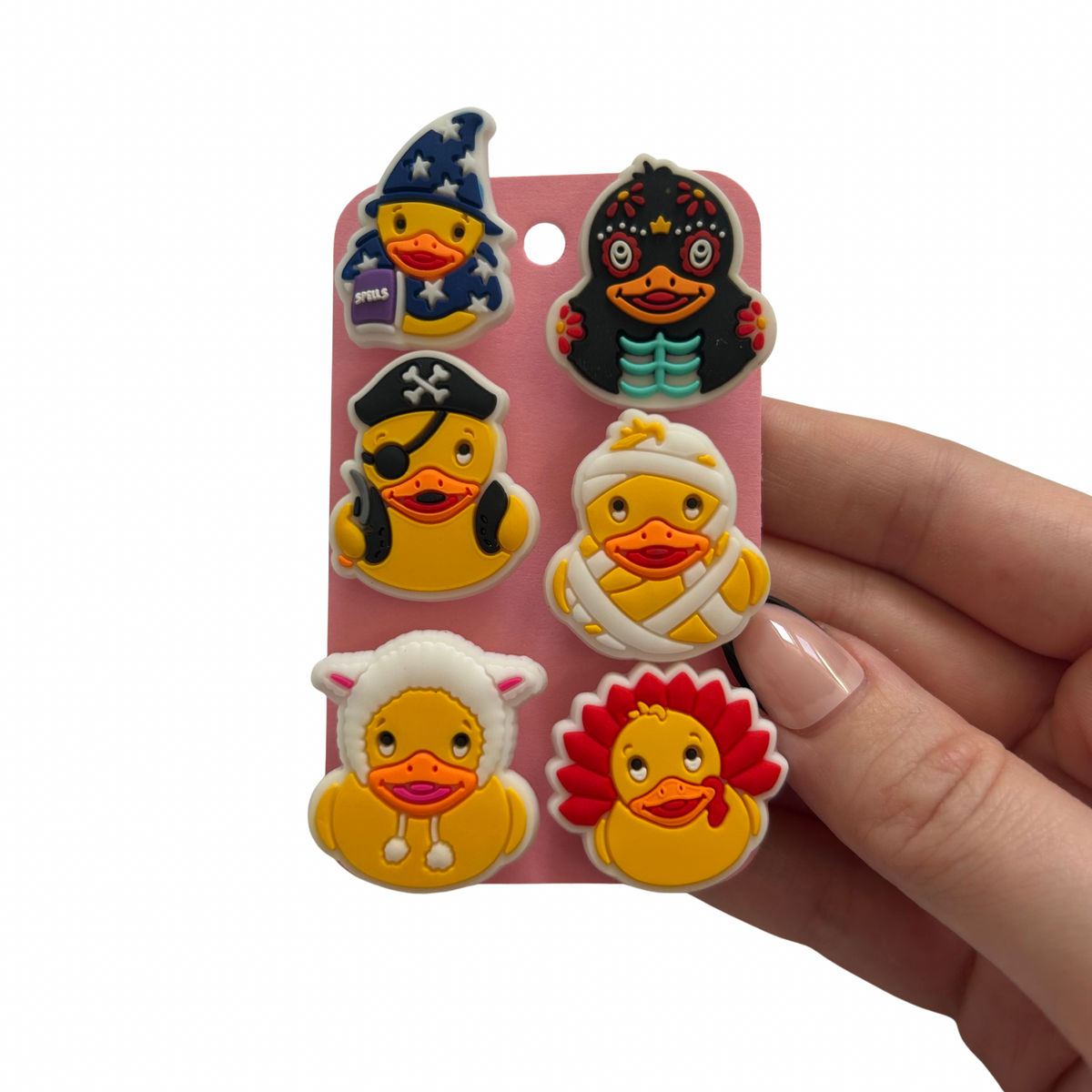 Rubber Duck Shoe Charms