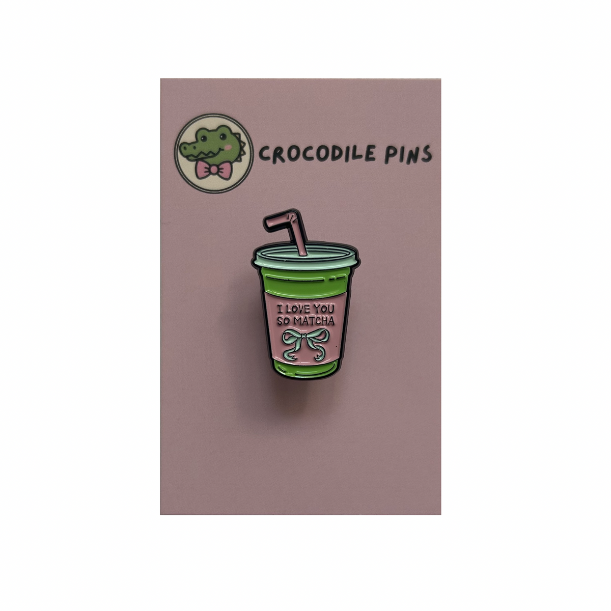 Matcha Pin Badge