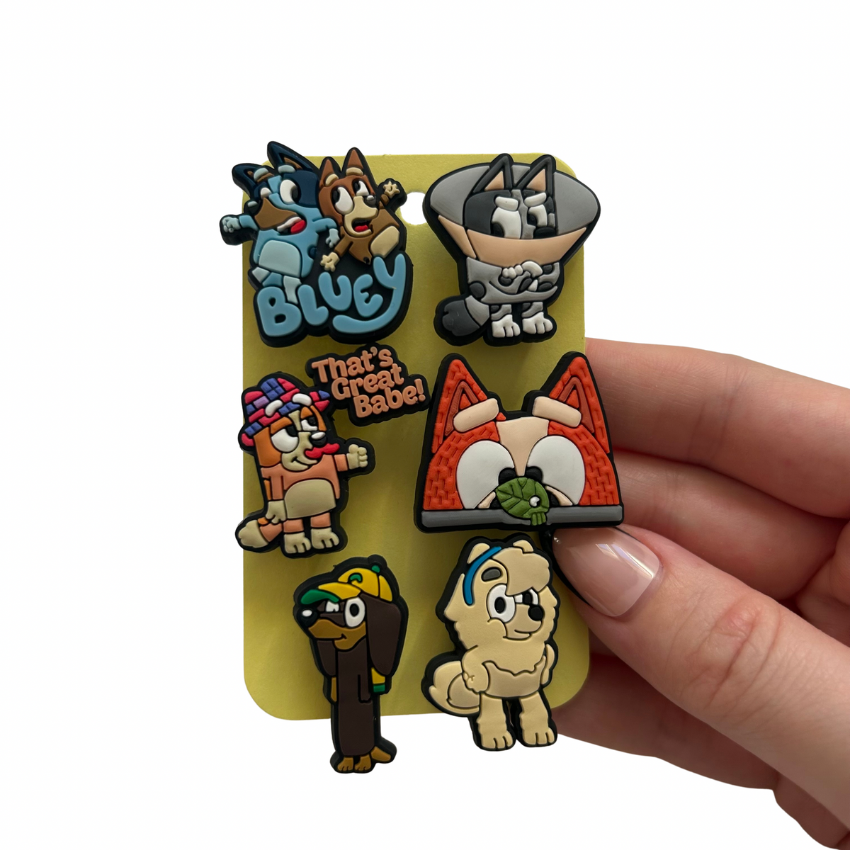 Blue Dog Shoe Charms
